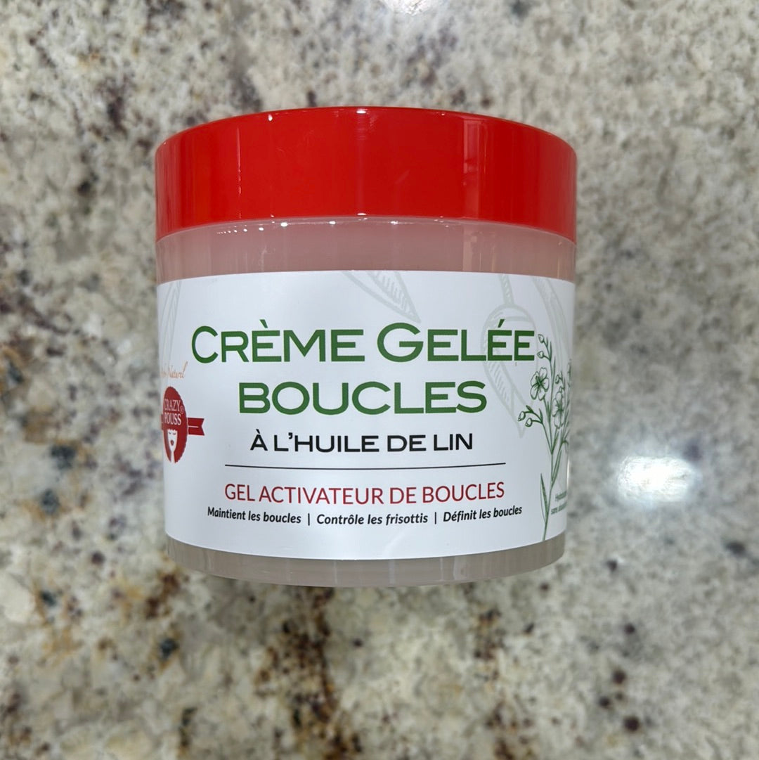 Crème Gelée pour Boucles à l’Huile de Lin 500ml