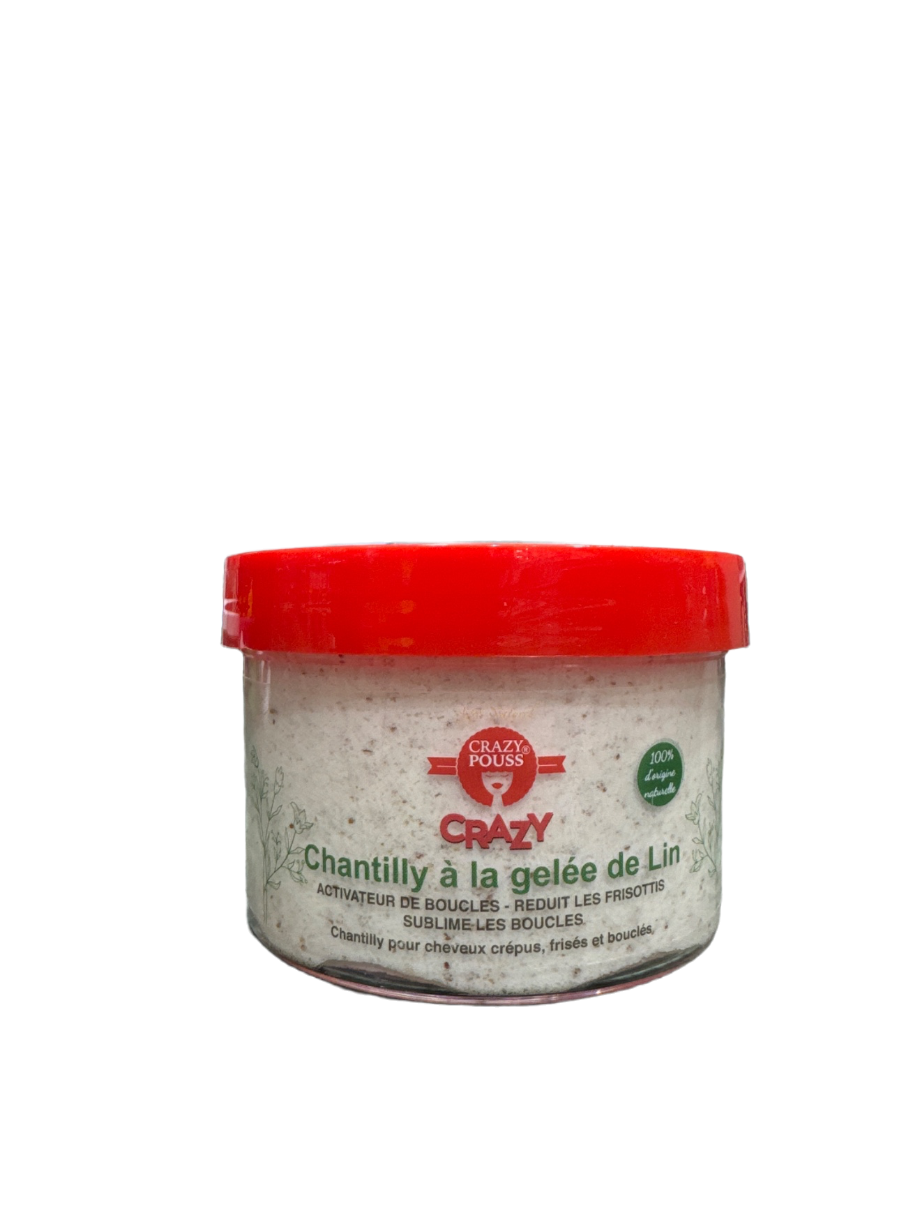 CRAZY POUSS - Chantilly à La Gelée De Lin 250ml