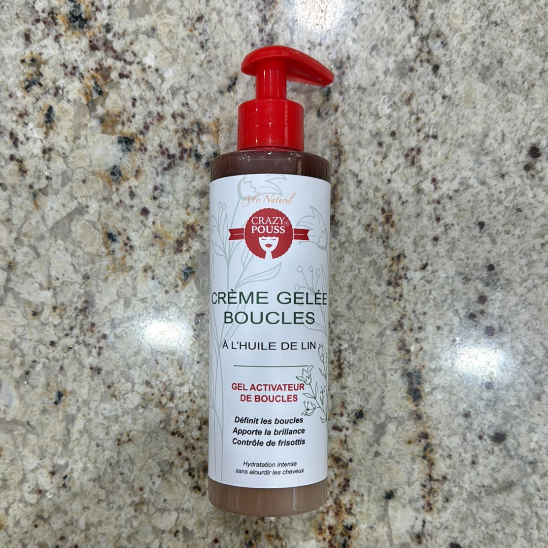Crème Gelée pour Boucles à l’Huile de Lin 250ml
