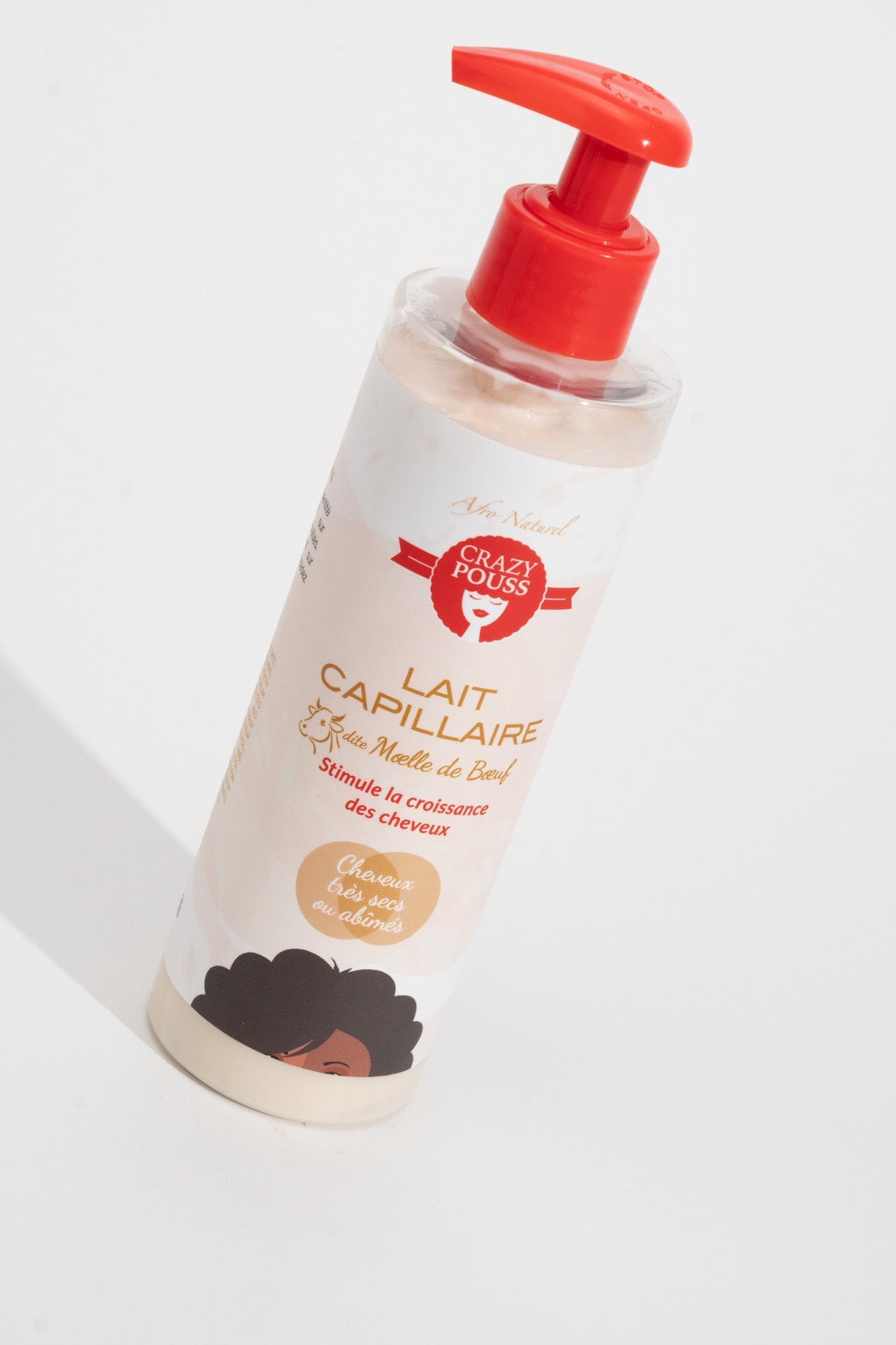 CRAZY POUSS - Lait capillaire à la moelle de bœuf 250ml