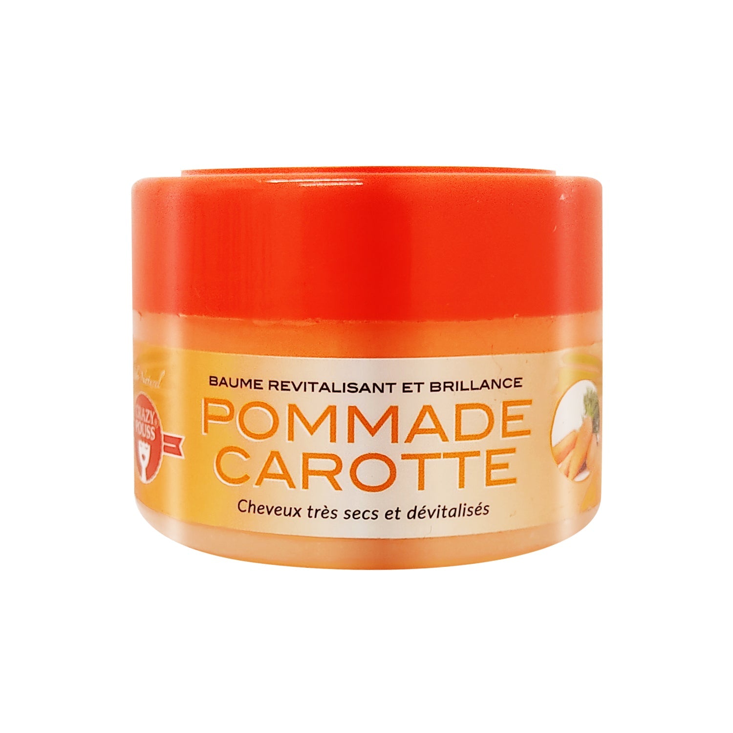 CRAZY POUSS - Pommade baume 150ml - Carotte