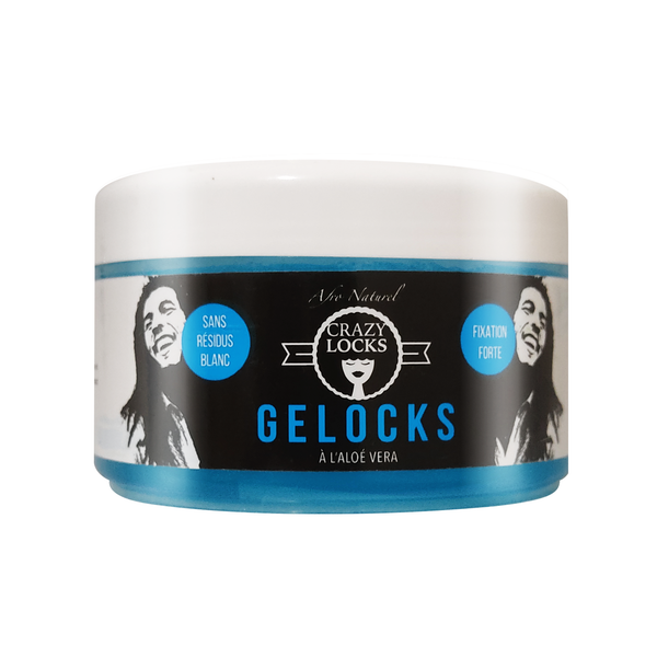 CRAZY LOCKS - Gelocks - Glue - Bleu - Produit de démarrage et d'entretien de vos locks