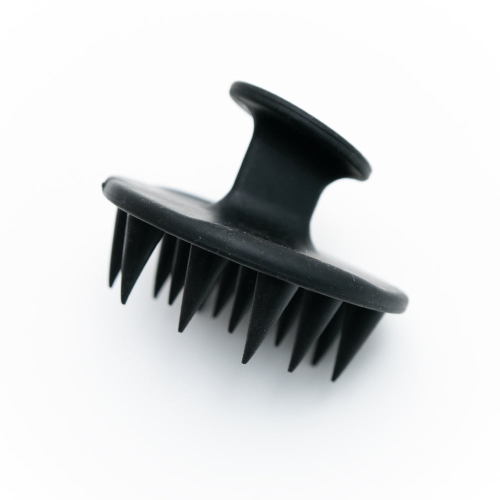 CRAZY POUSS - Mini brosse massante - Noir