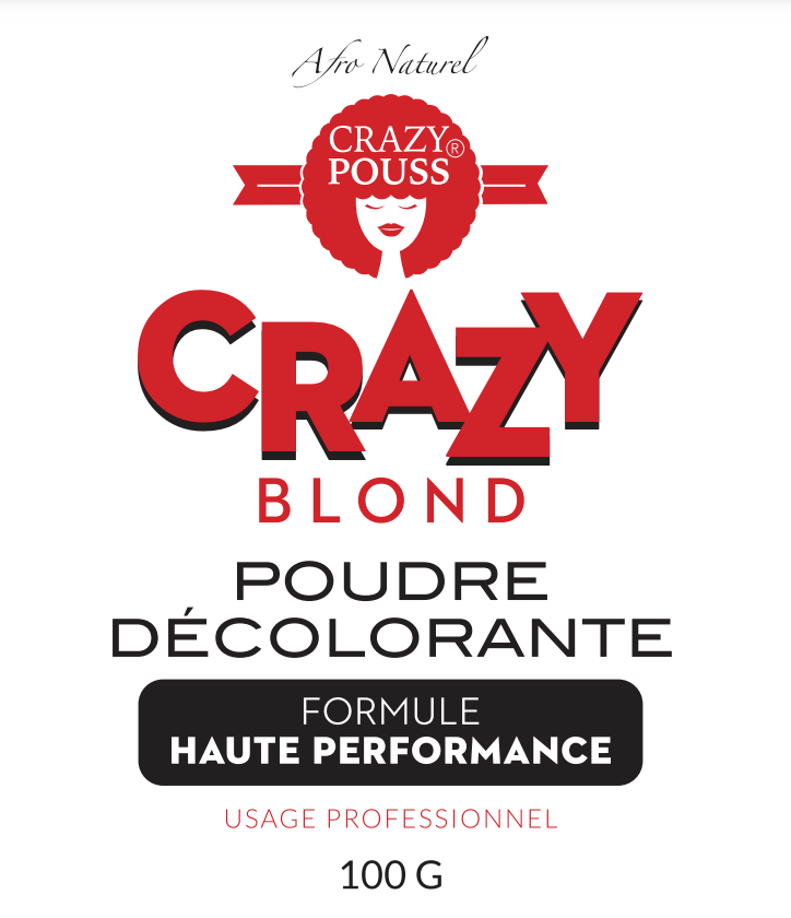 CRAZY POUSS - Poudre décolorante Crazy blond