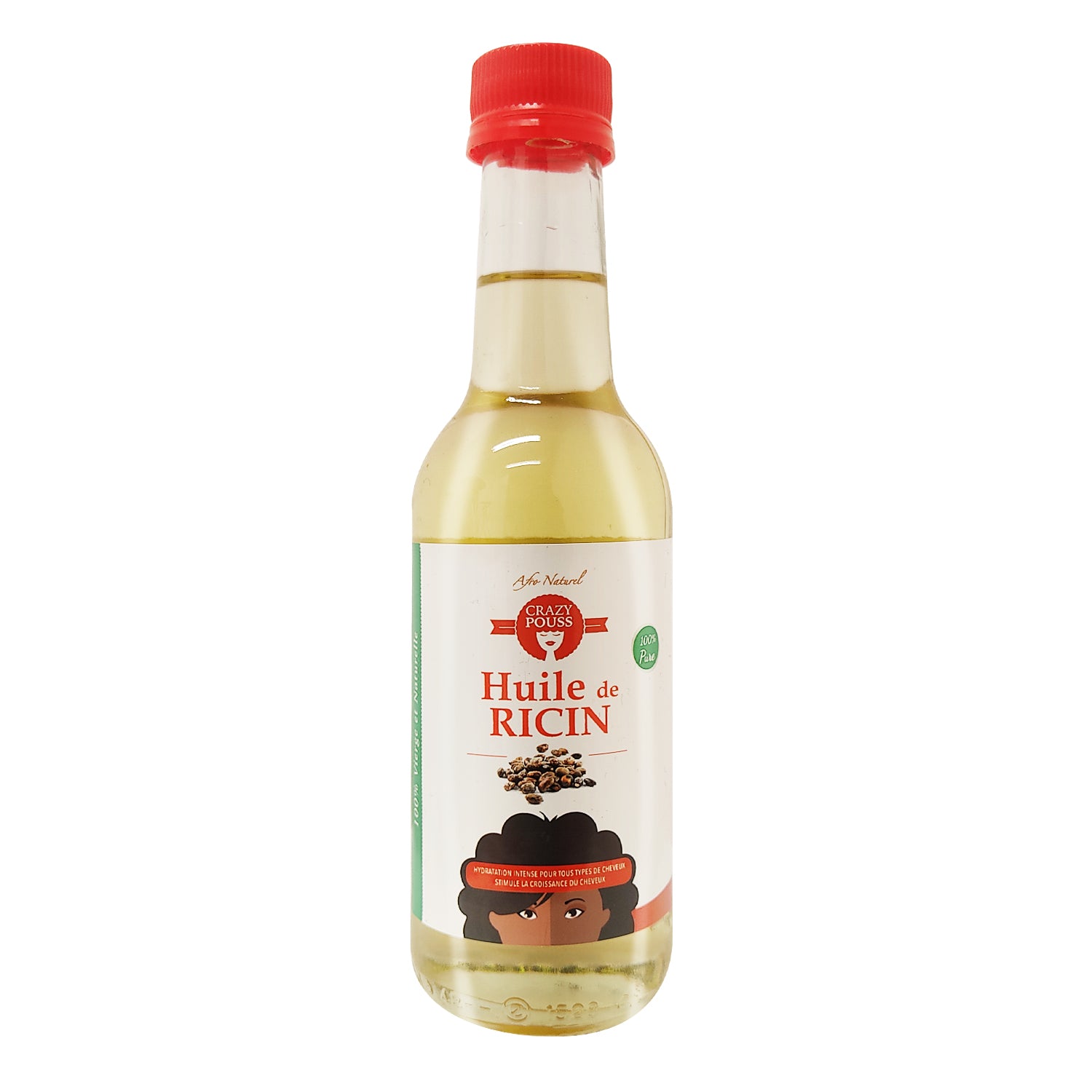 CRAZY POUSS - Huile de ricin naturelle