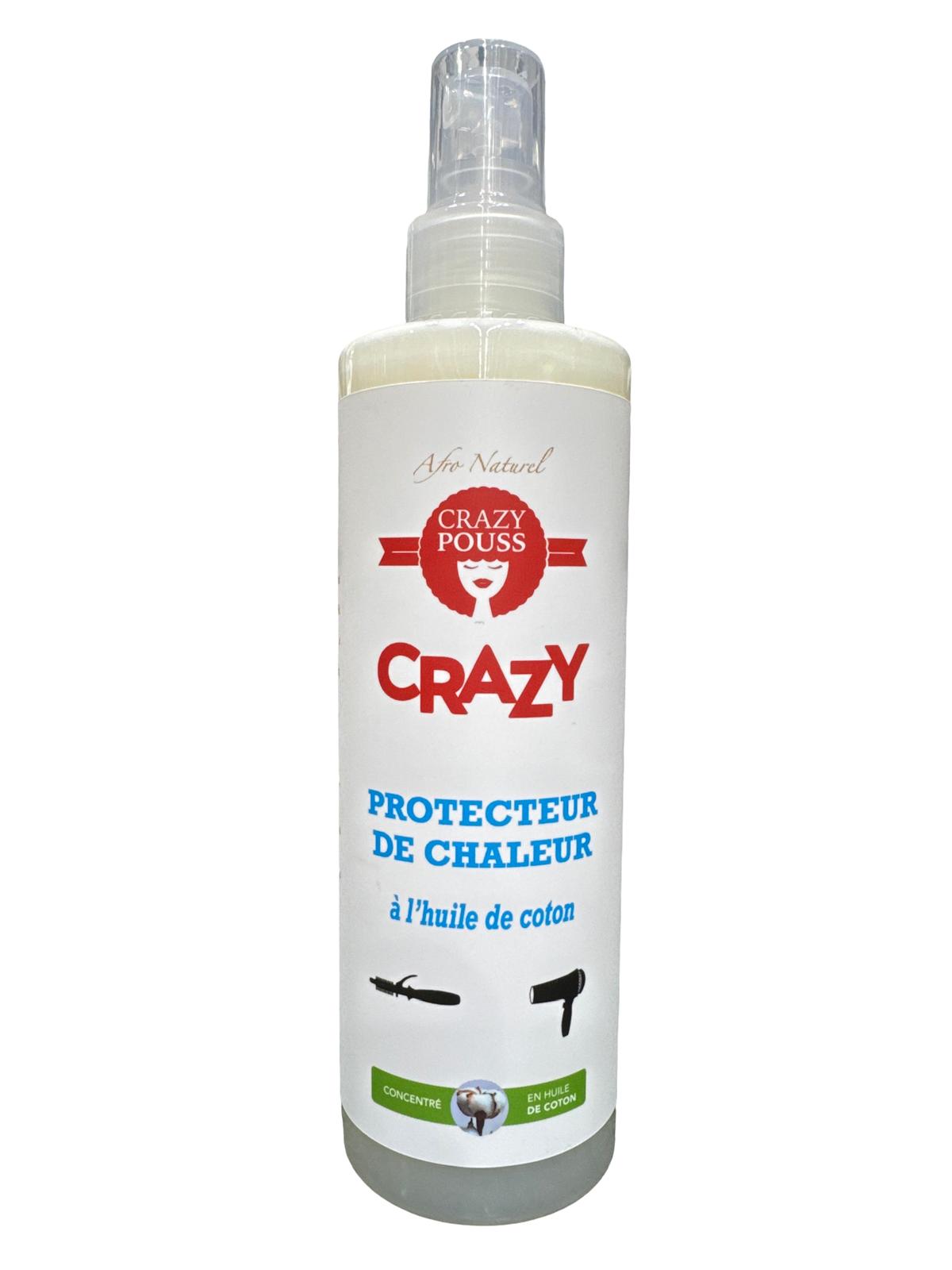 CRAZY - PROTECTEUR DE CHALEUR Huile de Coton 250ml