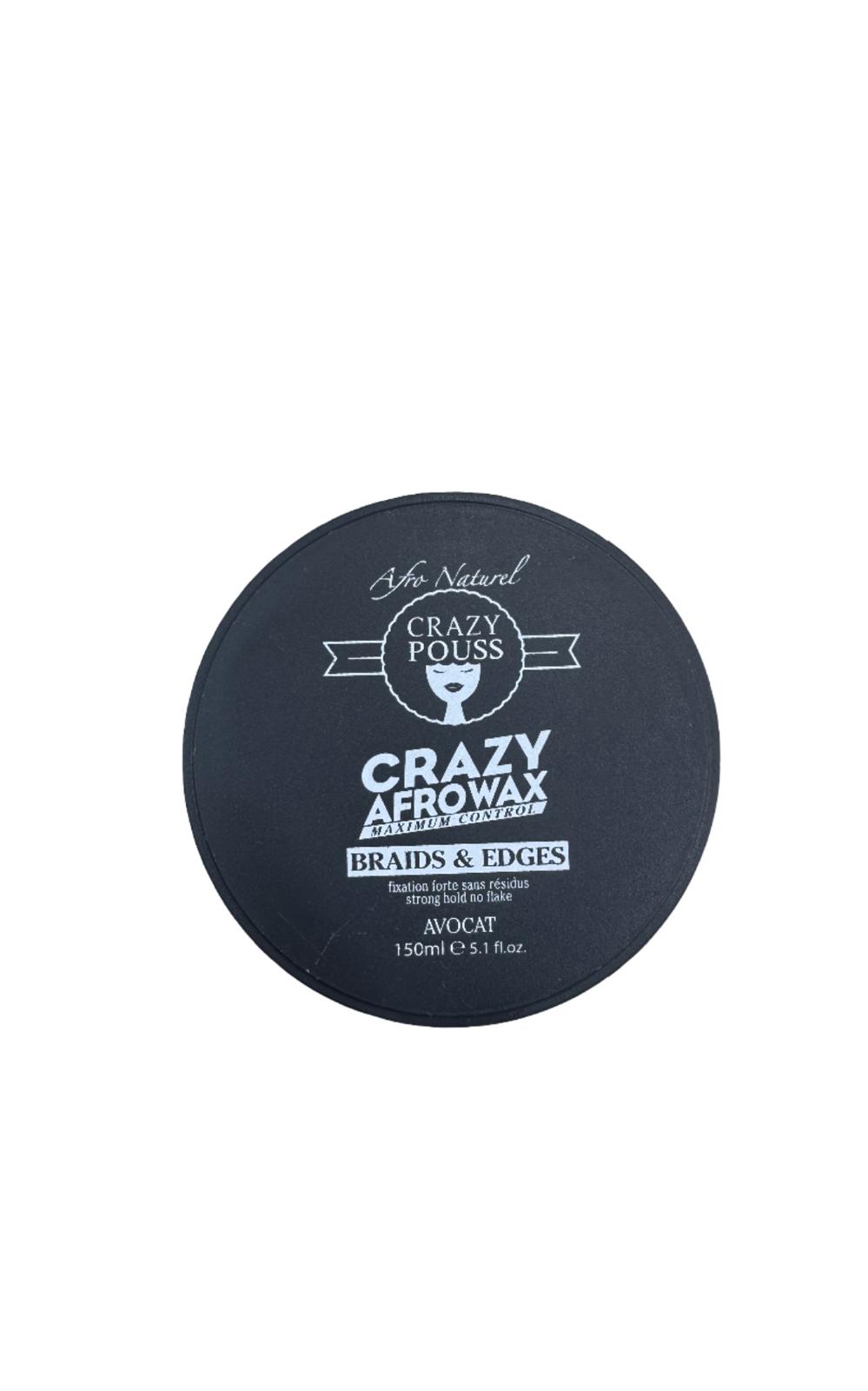CRAZY POUSS - Cire CRAZY AFROWAX Avocat