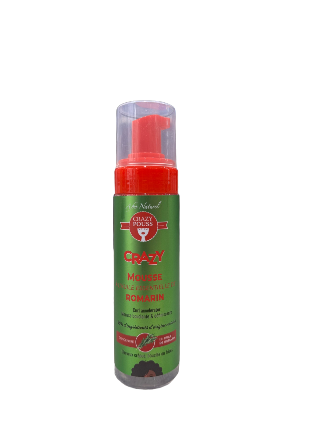 CRAZY POUSS - Mousse Romarin 250ml