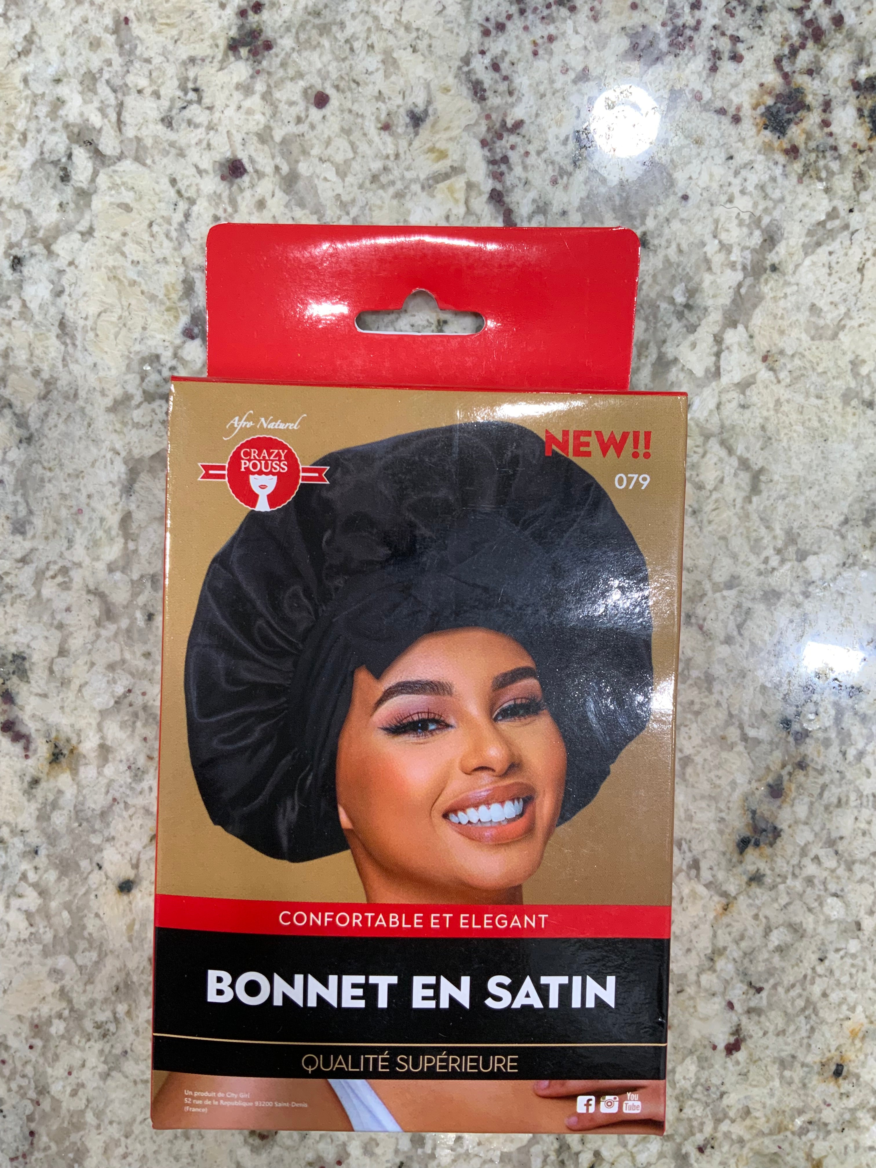CRAZY POUSS - Bonnet en wax - Anti-casse - Dessèchement - Plusieurs coloris