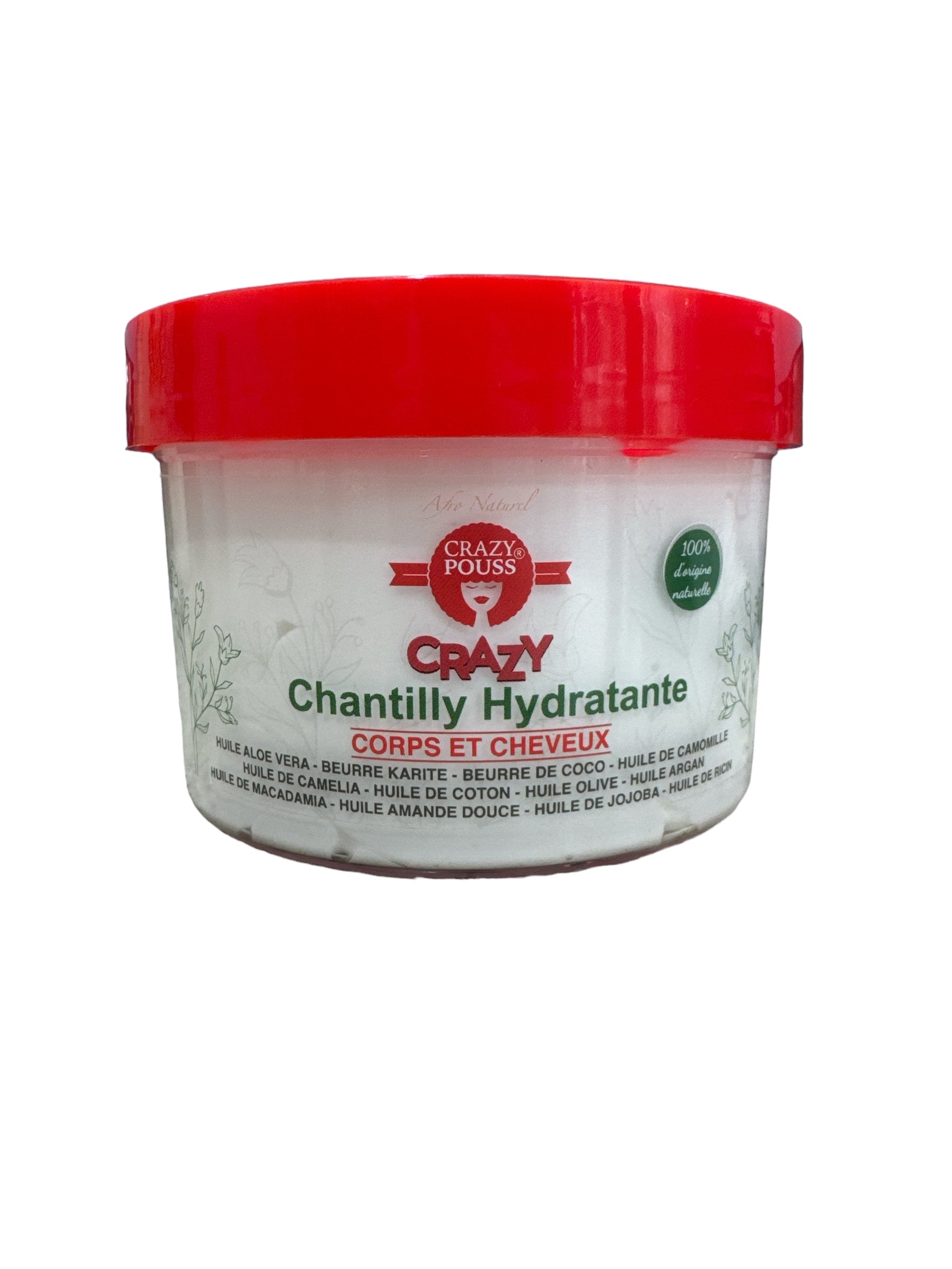 Chantilly Hydratante CORPS ET CHEVEUX 250ml - CRAZY POUSS