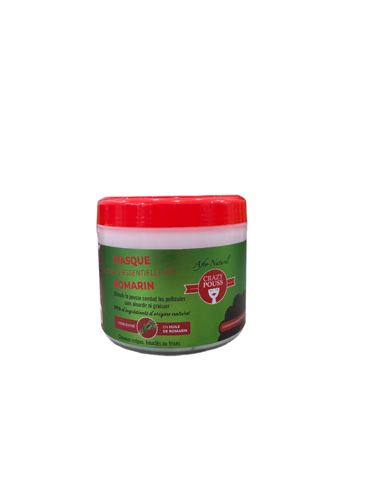 CRAZY POUSS - Masque Fortifiant Romarin