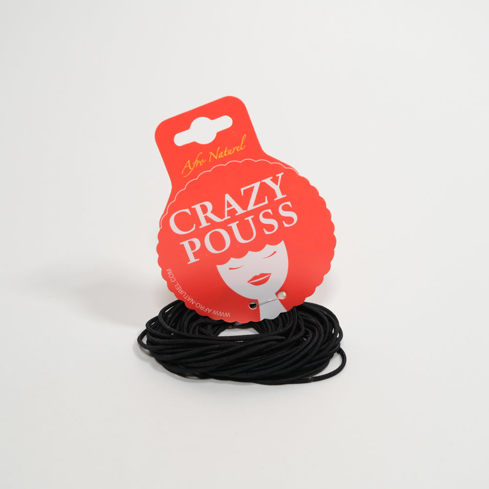 CRAZY POUSS - Mini lot de 500 élastiques - Noir - Accessoires –  www.