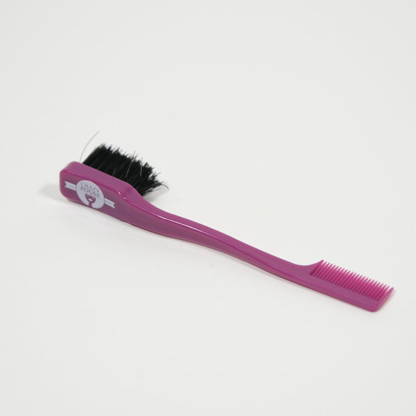 CRAZY POUSS - Mini brosse baby hair - 4 couleurs - Accessoire pour vous assurer que les bordures de vos cheveux soient parfaitement lisses