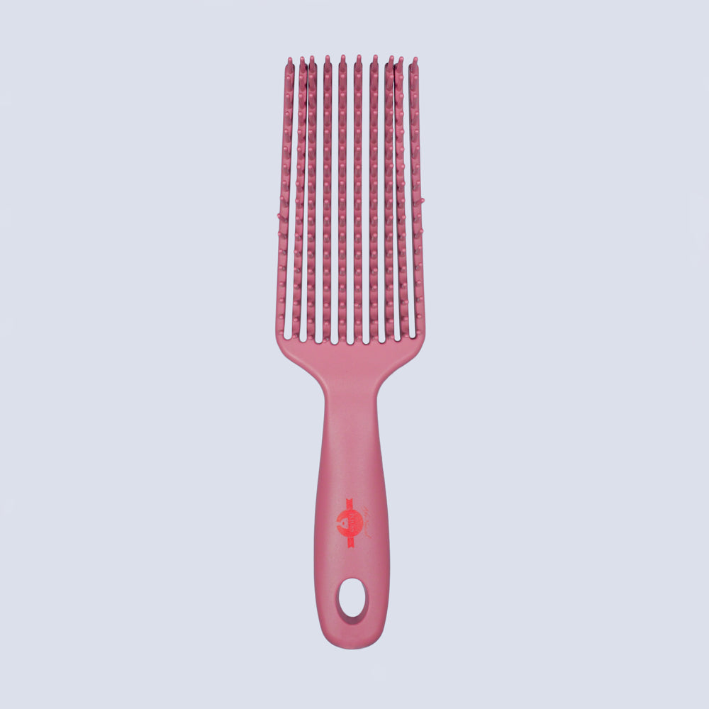 CRAZY POUSS - Brosse à cheveux marble - Plusieurs coloris - Produit pour plaquer facilement vos cheveux
