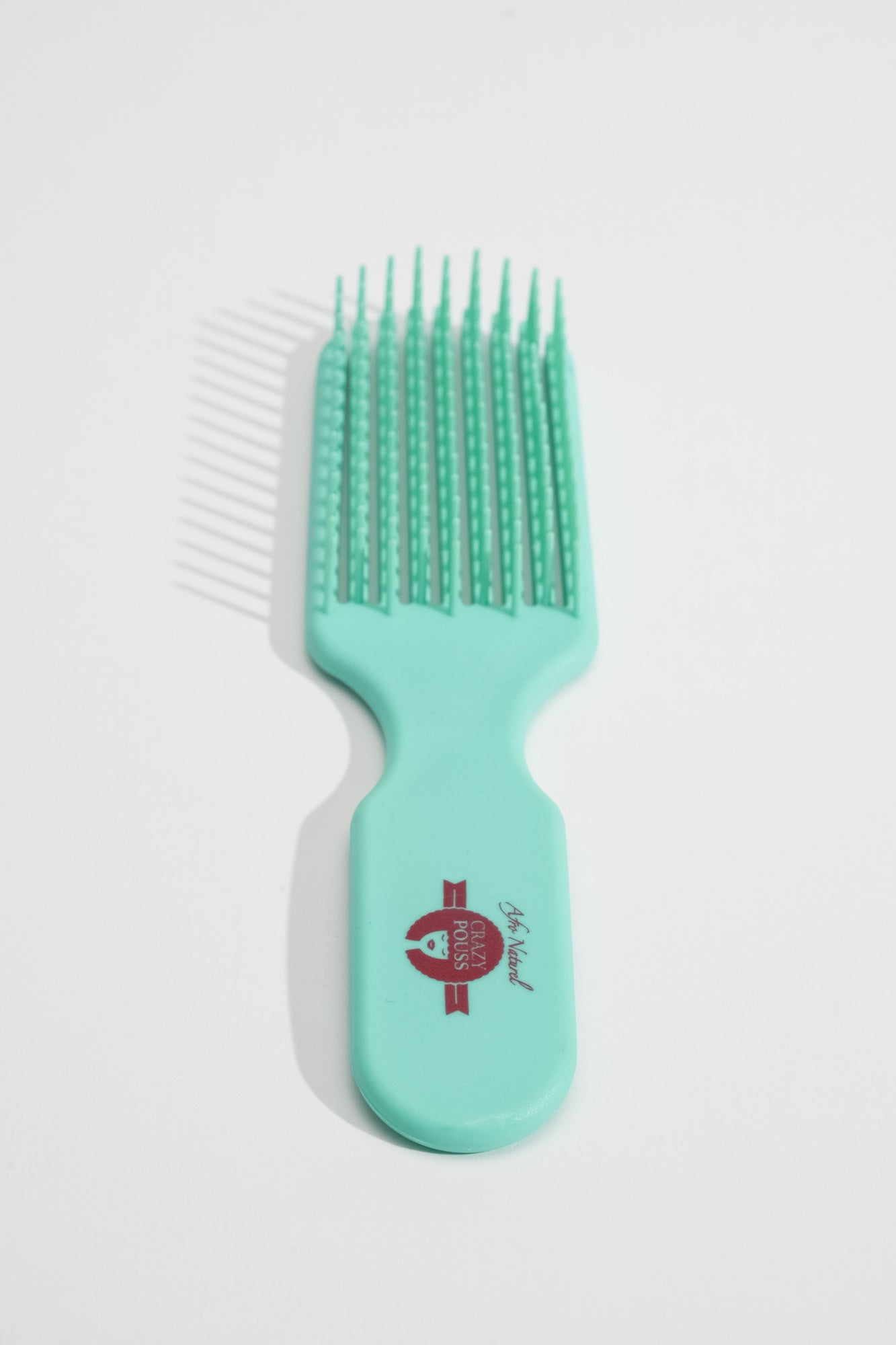 CRAZY POUSS - Mini brosse curl detangler - Plusieurs coloris - Accessoire pour démêler les noeuds de vos cheveux