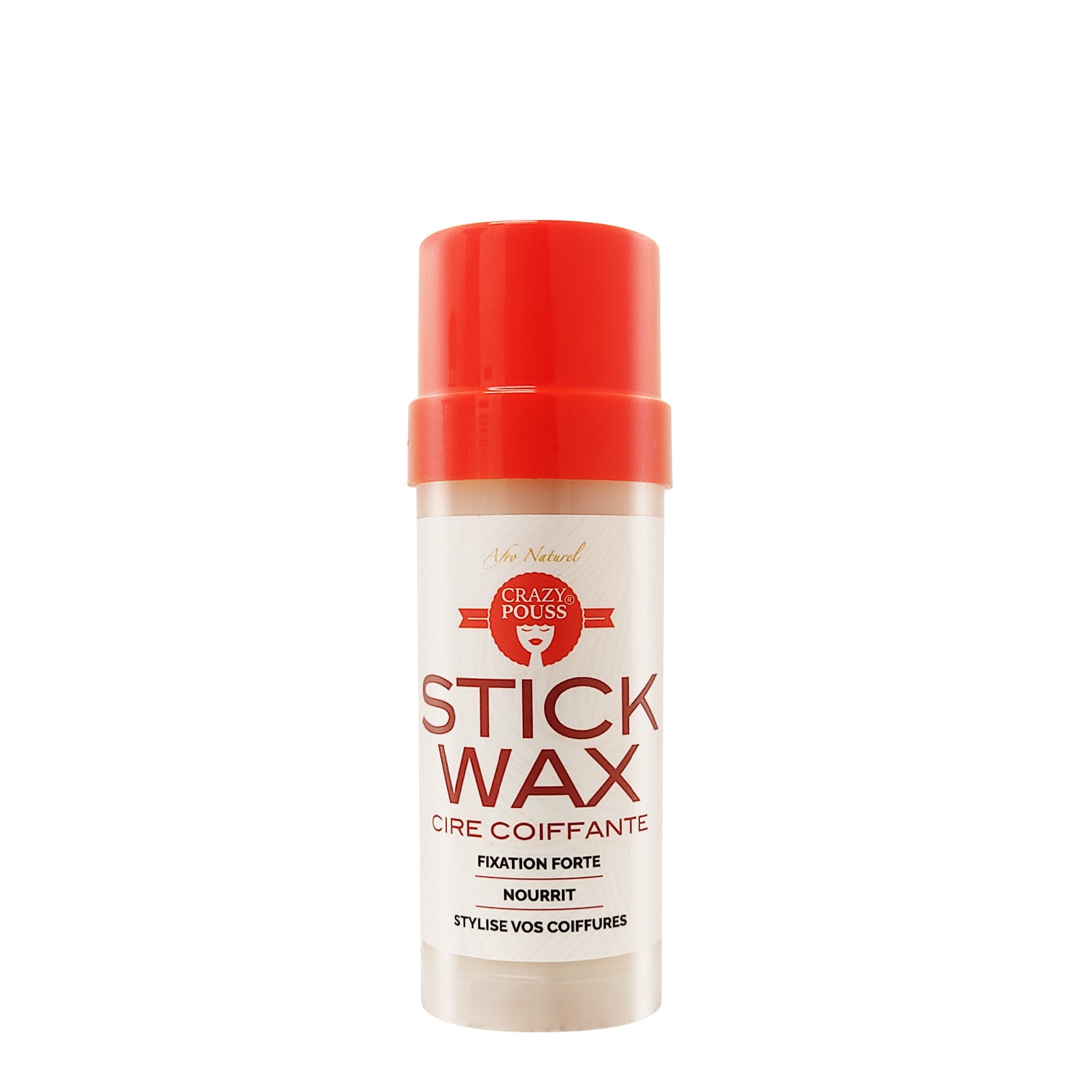 CRAZY POUSS - Stick wax cire coiffante - Produit capillaire pour structurer et maintenir efficacement vos styles de coiffures